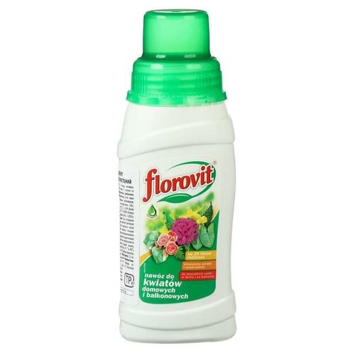 Florovit жидкое удобрение для домашних и балконных цветов, 250 мл