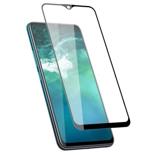 Защитное стекло на Huawei Y8p/ Honor 30i, черная рамка, полноэкранное, Brozo защитное стекло на honor x8a на экран черная рамка полноэкранное full glue brozo