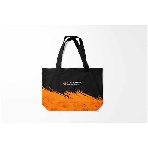 фото Сумка-шоппер / 46х35 см / геймерам / half life black mesa burnettie