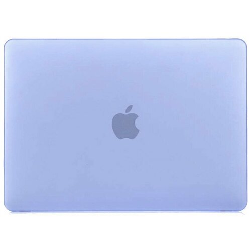 фото Чехол gurdini macbook air 13" (2010-2017гг.) накладка пластик матовый небесно-голубой