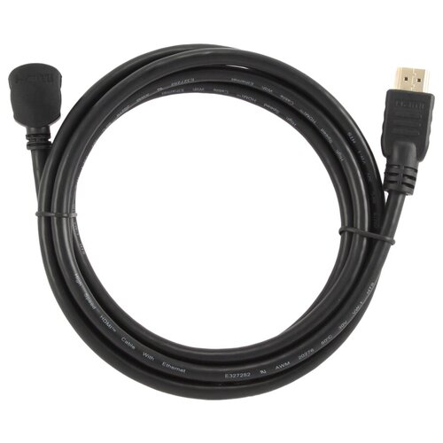 Кабель HDMI Gembird/Cablexpert CC-HDMI490-6, 1.8м, v1.4, 19M/19M, углов. разъем, черный, позол. разъемы, экран, пакет кабель hdmi cablexpert cc hdmi490 6