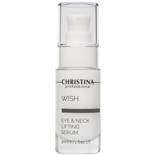 Christina Сыворотка для кожи вокруг глаз и шеи Wish Eyes & Neck Lifting Serum уход за лицом clinique моделирующая лифтинг сыворотка повышающая упругость кожи лица и шеи sculptwear lift and contour serum for face and neck