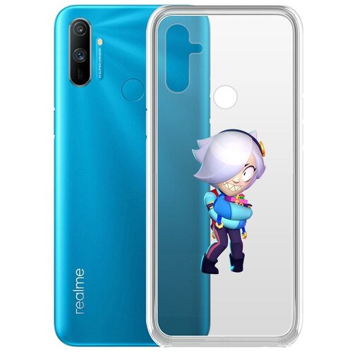 фото Чехол-накладка clear case brawl stars-колетт для realme c3 krutoff group
