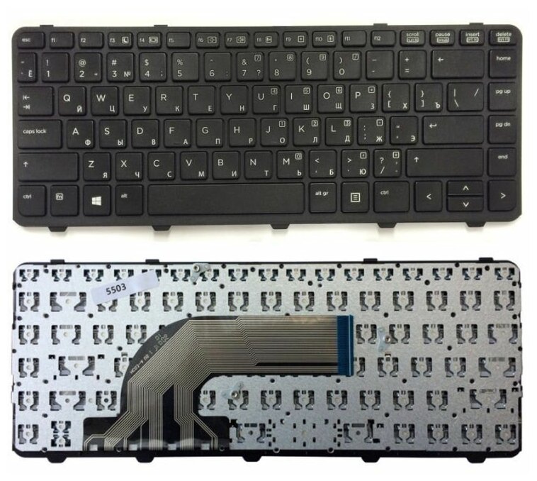 Клавиатура для HP ProBook 440, 640, 445, 645 (767476-251, V139402AS1)