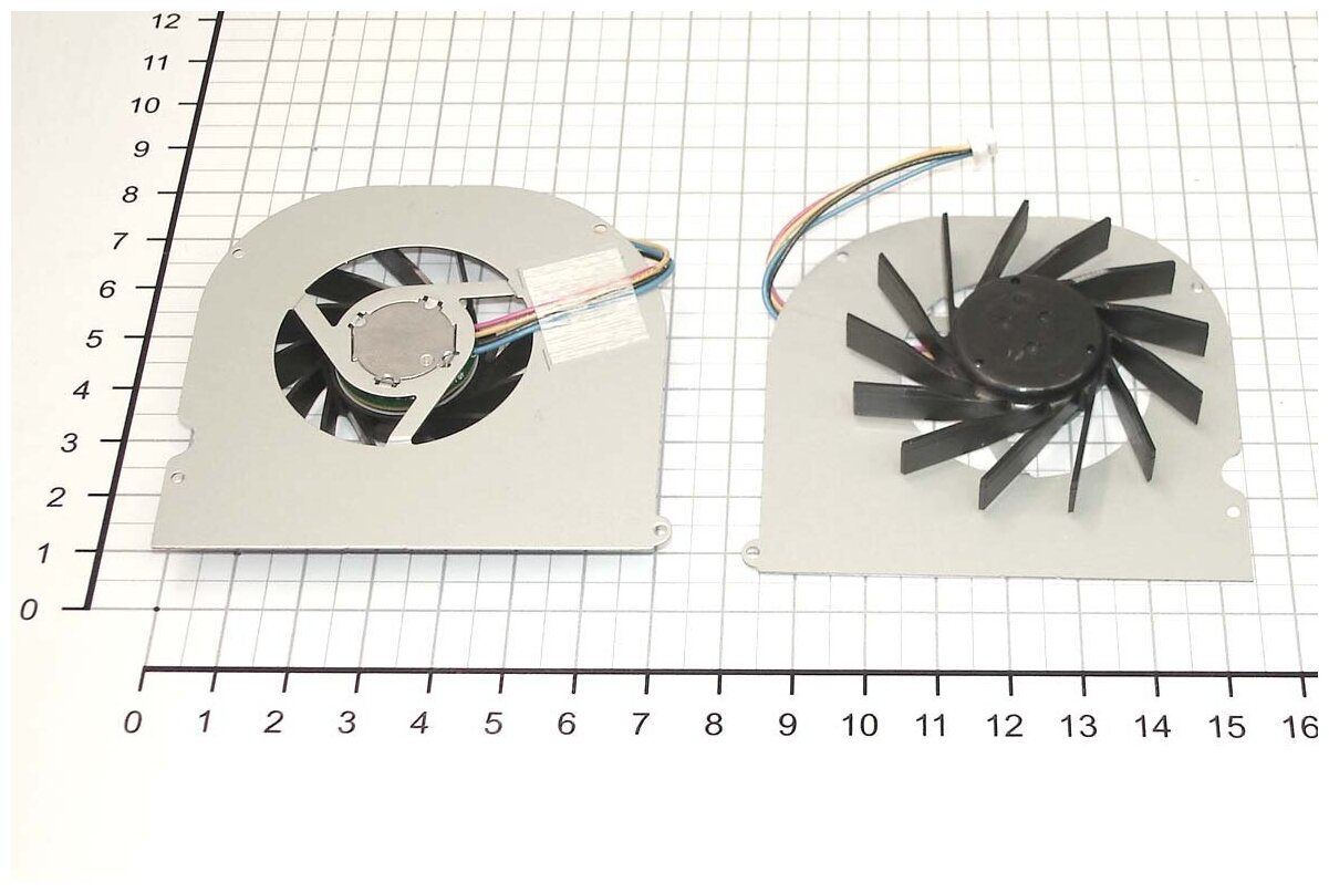 Вентилятор (кулер) для ноутбука ASUS F80 X82 F81 (4-Pin)