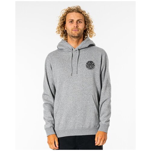 фото Худи rip curl wetsuit icon hood, цвет 85 grey marle, размер m