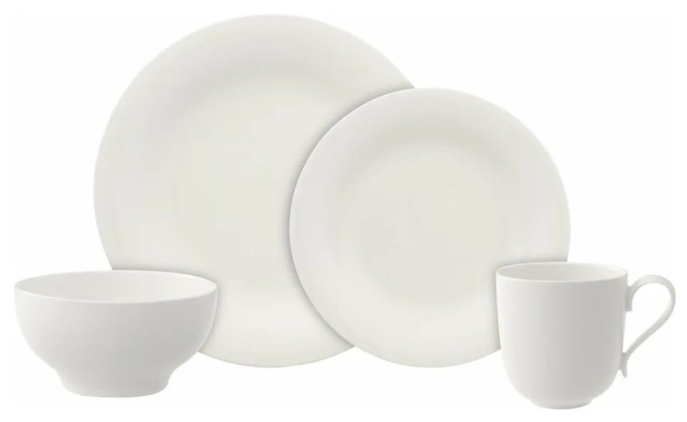 Набор посуды из 8-ми предметов New Cottage Basic Starter-Set Villeroy & Boch, Фарфор