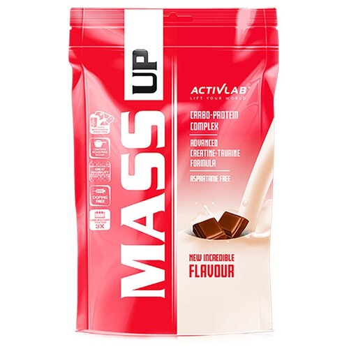 фото Гейнер activlab mass up, 1200 г, вкус: шоколад