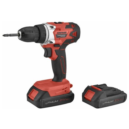 Дрель-шуруповерт акк Парма ДША-02-15212Li 21В 2Ач 2акк2скорподсв индик кейс 8шткор 471000₽