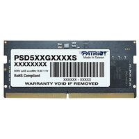 Оперативная память Patriot DDR5 - 16Gb, 4800 МГц, SO-DIMM, CL40 (psd516g480081s)