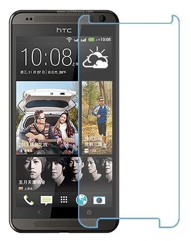 HTC Desire 700 dual sim защитный экран из нано стекла 9H одна штука