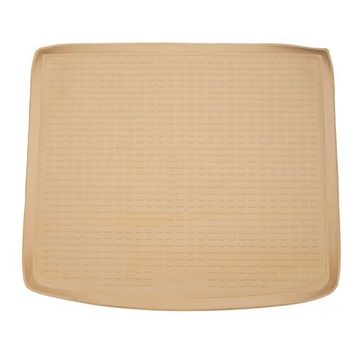 фото Коврик в багажник vw touareg i 2003-2010, (полиуретан, бежевый) element