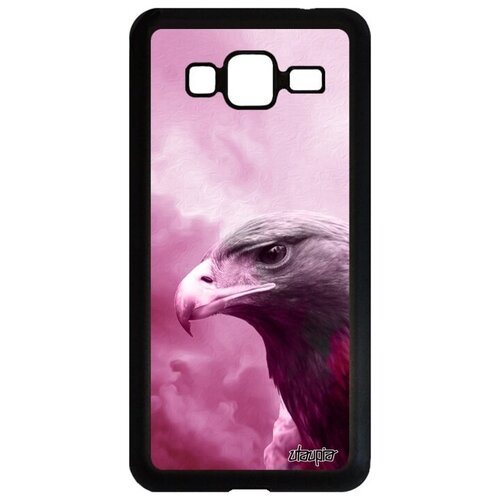 фото Защитный чехол на смартфон // galaxy j3 2016 // "орел" дизайн хищник, utaupia, розовый