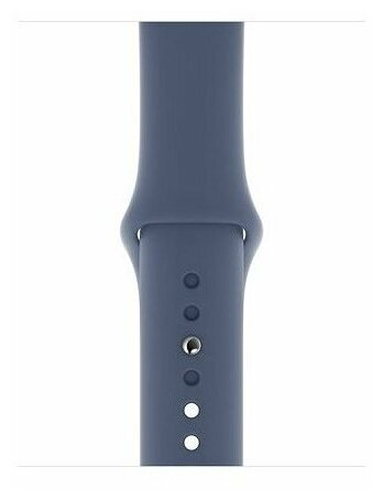 Спортивный ремешок Gurdini (силиконовый) Apple Watch 38mm/40mm Alaskan Blue