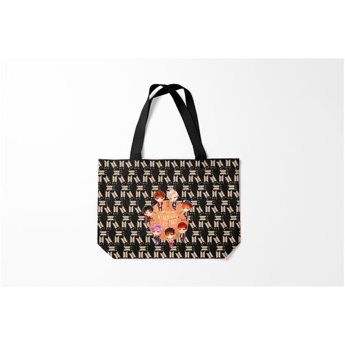 фото Сумка-шоппер / 46х35 см / k pop / bts burnettie