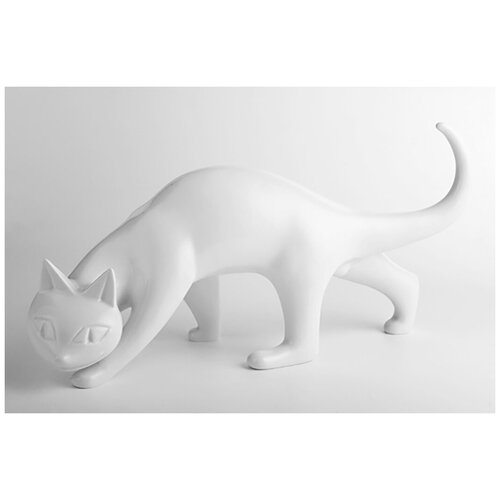 Фарфоровая фигурка кошка гуляющая KPM (Berlin)