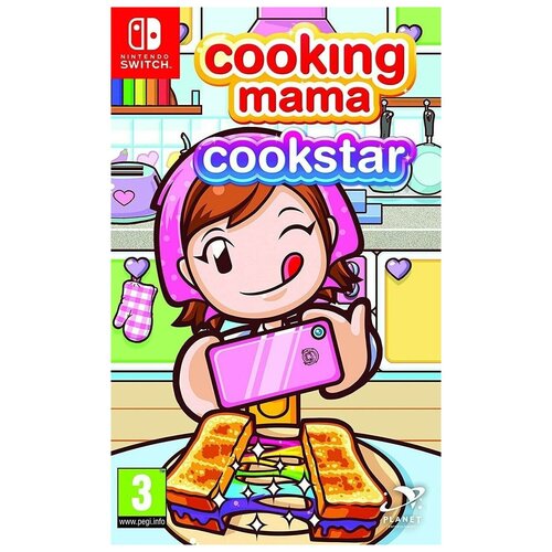 ролл запечённая аляска Игра Cooking Mama: Cookstar для Nintendo Switch, картридж