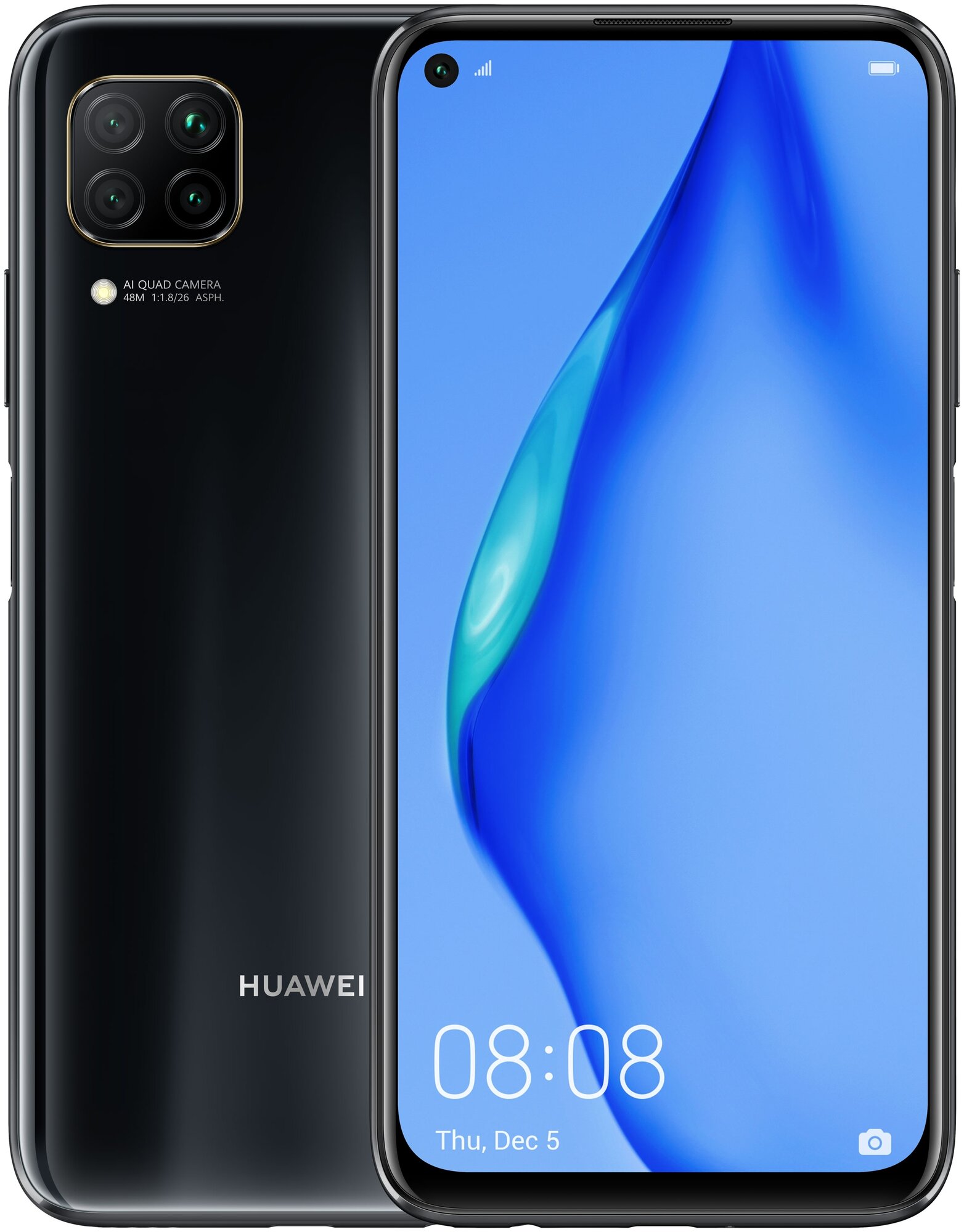 Смартфон HUAWEI P40 Lite 6/128 ГБ, черный