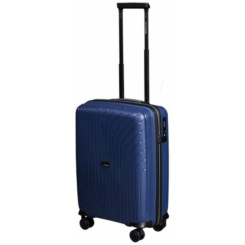 фото Чемодан l'case madrid blue (синий) s (39*25,5*55,5) 55л