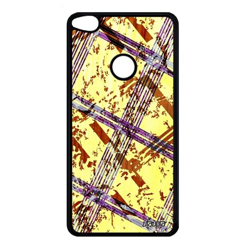 фото Необычный чехол на смартфон // huawei p8 lite 2017 // "тартан плитка" орнамент текстура, utaupia, цветной