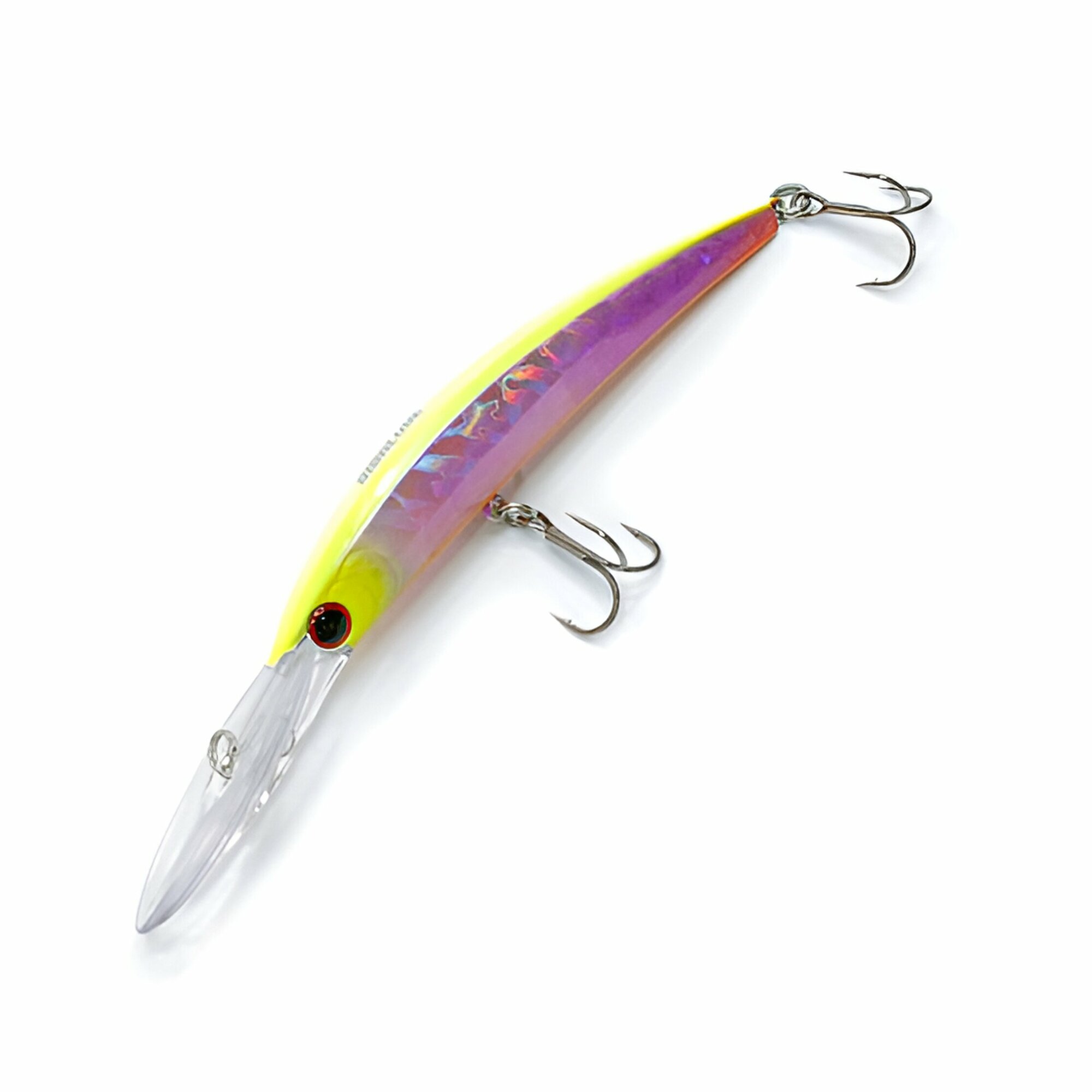 Воблер Ribalube Crystal Minnow 130мм/20гр/5-6,0м/#051 Воблер для троллинга/Приманка на щуку окунь судак/Приманка для спиннинга