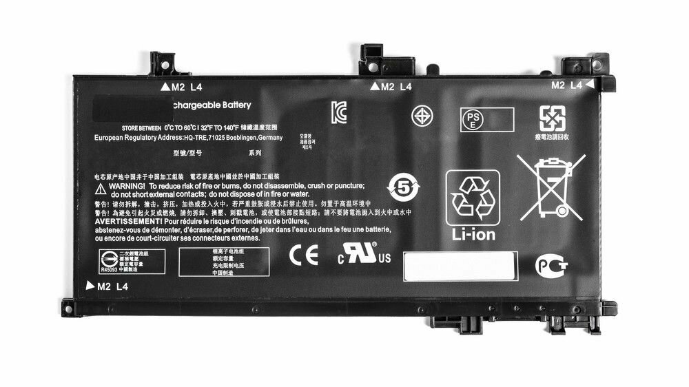 Аккумулятор / батарея TE04XL для HP Pavilion 15-bс, Omen 15-ax, 15-bc304ur, 15-bc404ur и др
