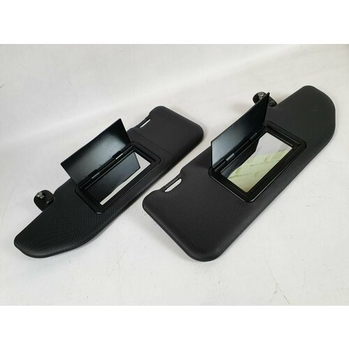 Солнцезащитные козырьки люкс для Лада Веста чёрные 4999₽