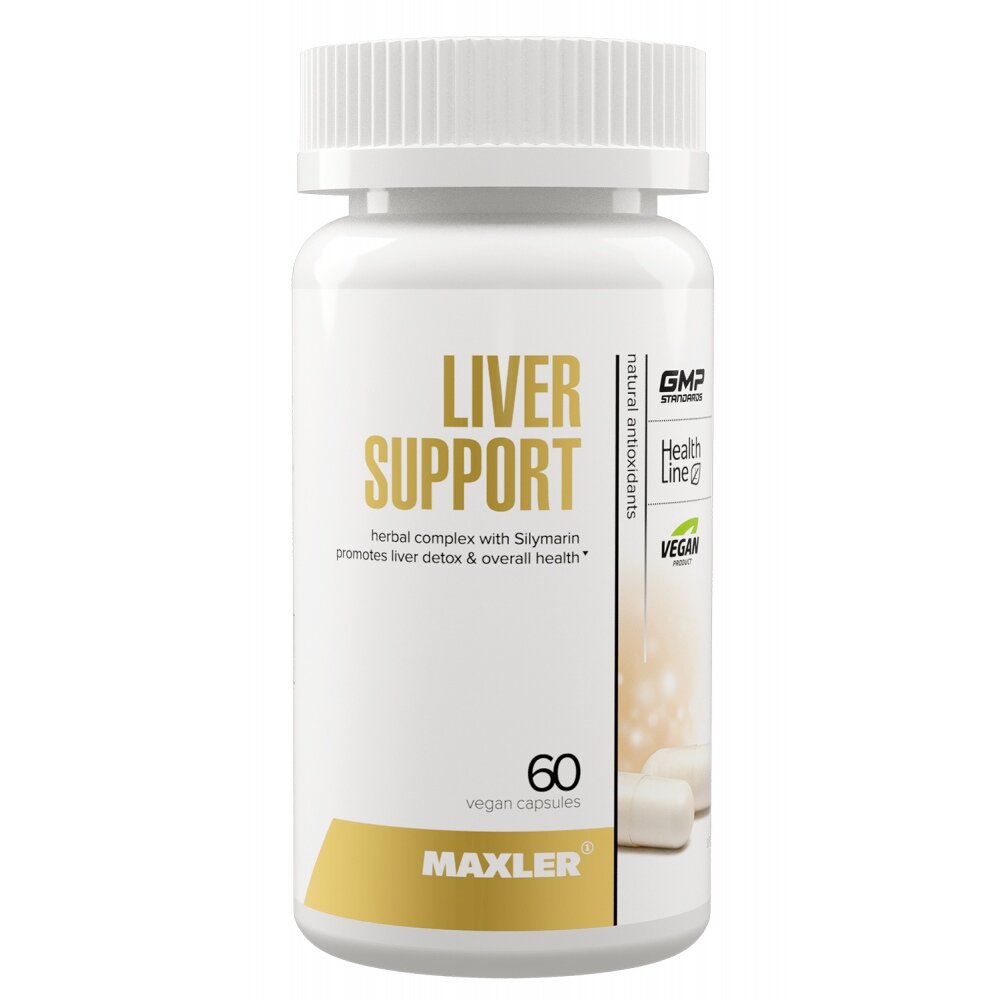 Maxler USA Liver Support, 60 капсул вегетарианских