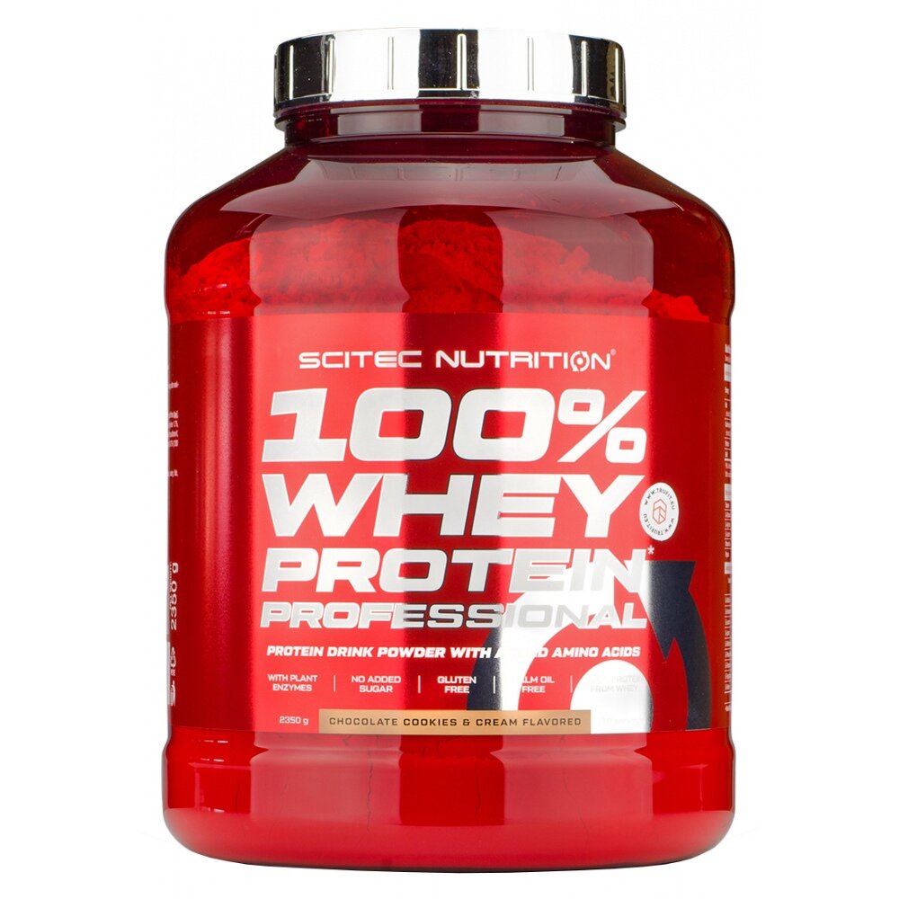 100% Whey Protein Professional, 2350 г, Strawberry White Chocolate / Клубника Белый Шоколад