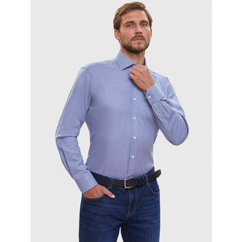 фото Рубашка kanzler, размер 41, синий