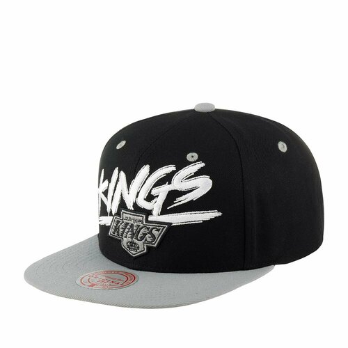 Бейсболка Mitchell & Ness, размер OneSize, черный бейсболка american needle 43592a lak los angeles kings gunner nhl размер one