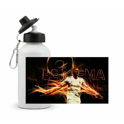 фото Спортивная бутылка бензема карим, benzema karim №1 goodbrelok