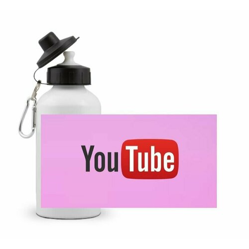 фото Спортивная бутылка youtube/ ютуб №6 goodbrelok