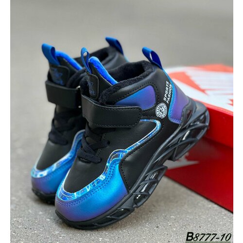Ботинки, размер 29, черный, синий ботинки noname размер 29 черный синий