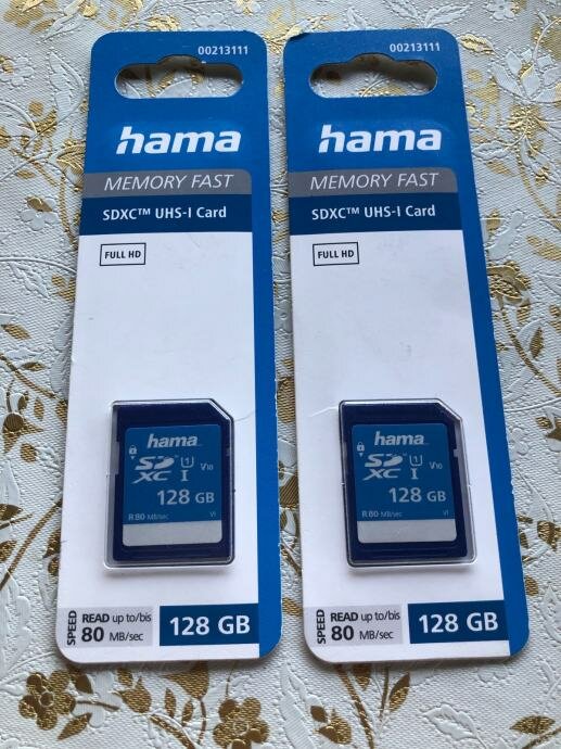 Карта памяти hama Memory Fast SDXC UHS-I 128 GB (Germany) — фото 2
