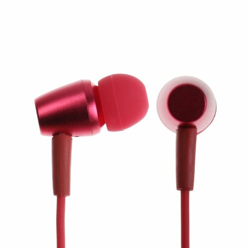 Наушники спортивные WI-H700 беспроводные вакуумные ВТ 42 микрофон 100 мАч красные 800₽