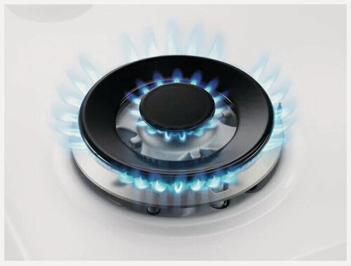 Изображение товара Газовая варочная панель Electrolux KGG64362W 59 см, 4 конфорки электроподжиг газконтроль, белый