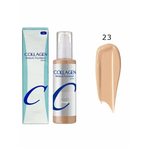 фото Enough тональный крем для лица collagen #23 (южная корея)