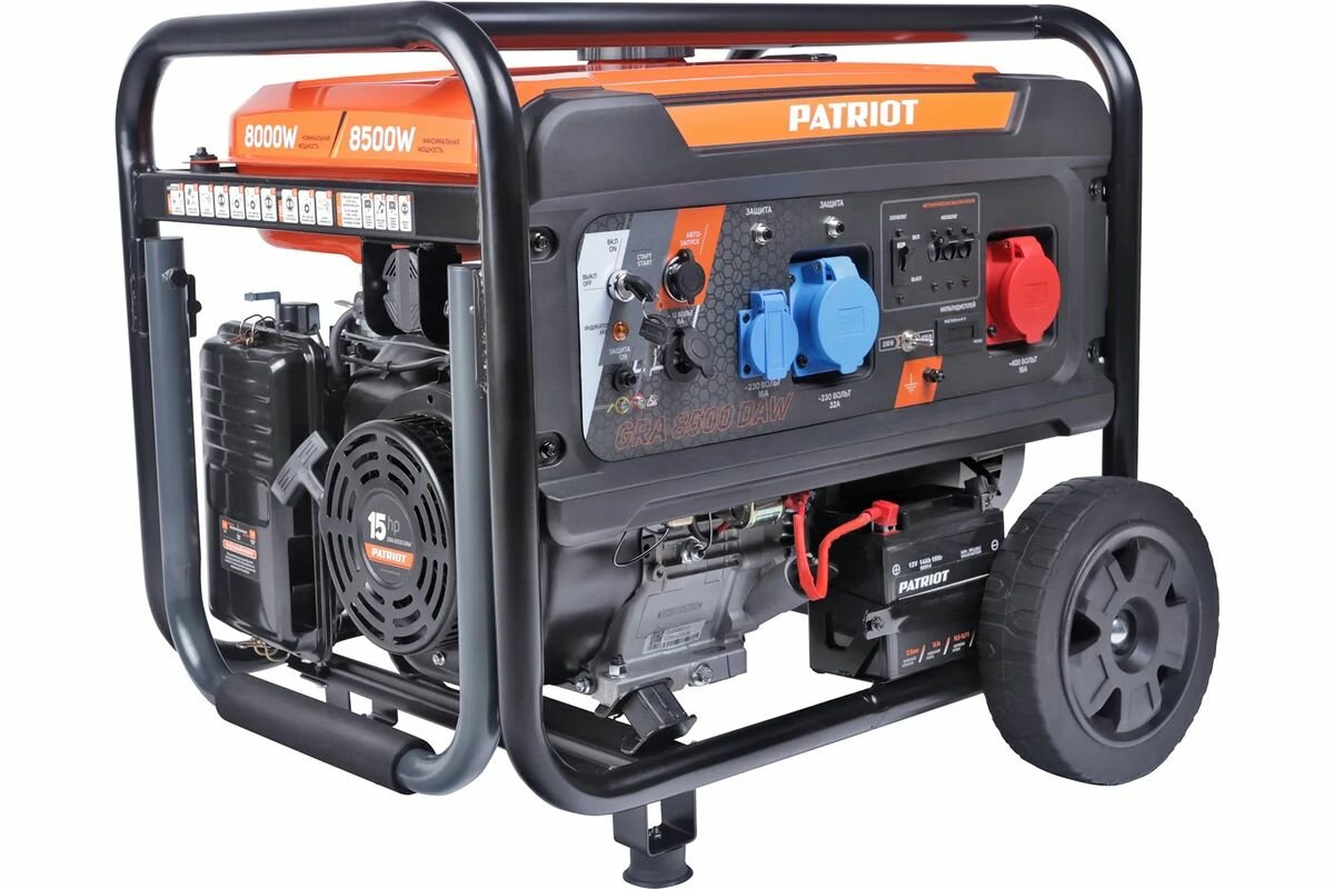 Генераторы Бензиновый генератор Patriot GRA 9500AWS / 472102195