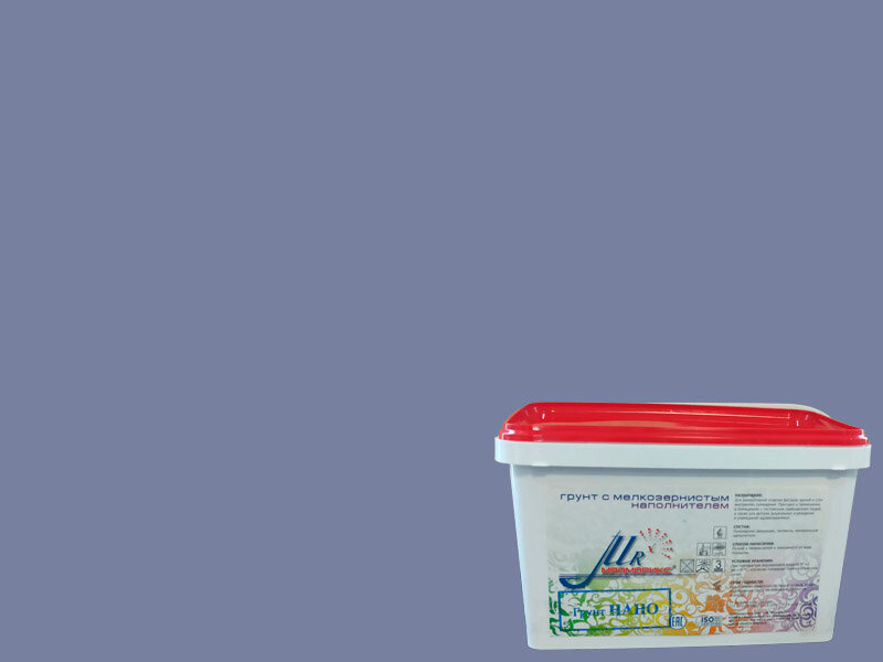 Грунт ВД АК тонирующий с Мелкозернистым наполнителем Мраморикс  нано под ДП  Чёрный  2 5кг