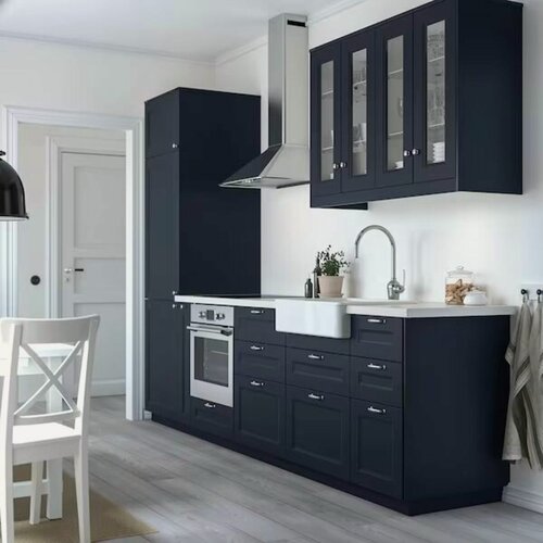 Изображение товара Фасад для кухни панель IKEA AXSTAD акстад 39x240 см, матовая поверхность синий