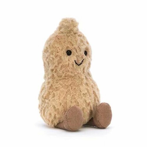 фото Мягкая игрушка jellycat арахисовая кукла 22 см для детей и коллекционеров