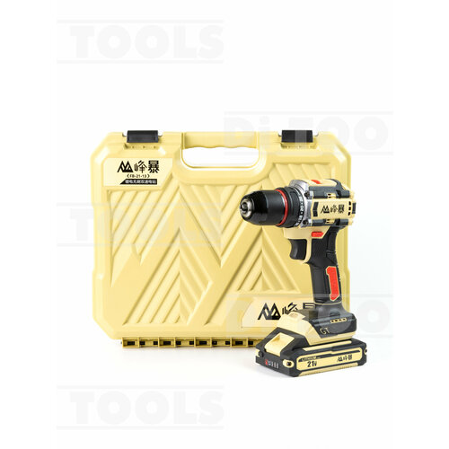 Аккумуляторный шуруповерт Feng Bao 21-13 бесщёточный 21В 60Нм 2Ач 6800₽