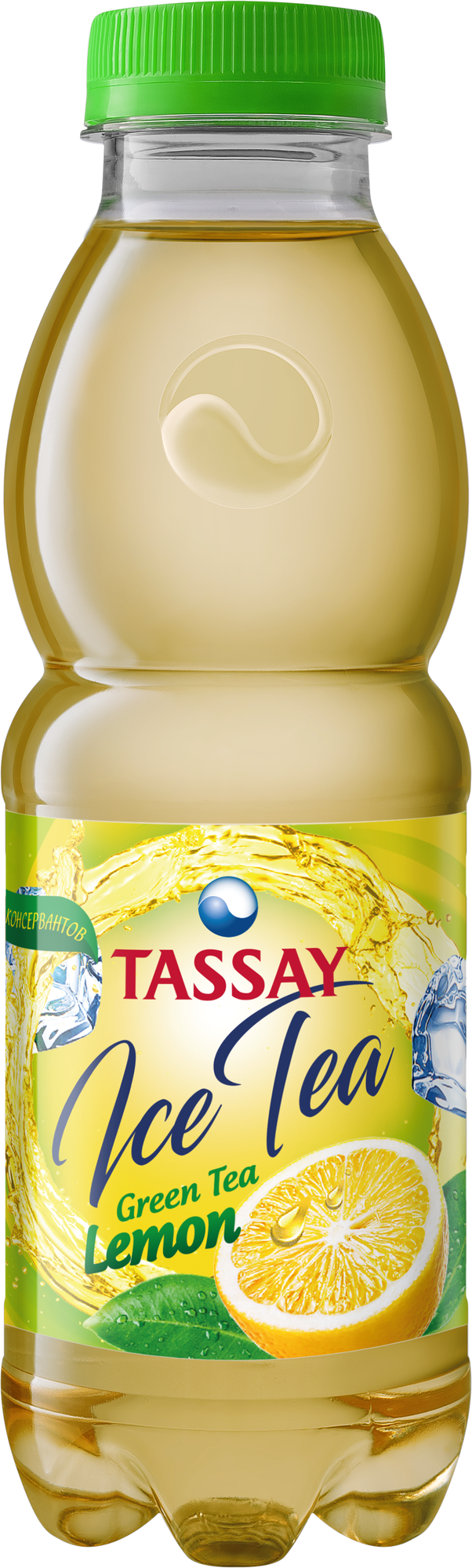 Чай зеленый Tassay с лимоном 500мл - фото №1