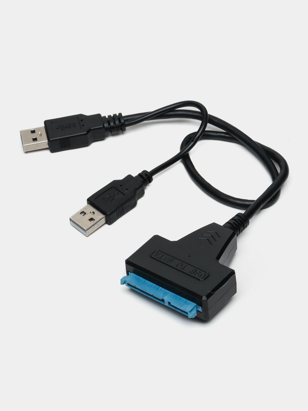 SSD HDD переходник SATA - USB 3.0 для подключения жесткого диска + двойное питание USB