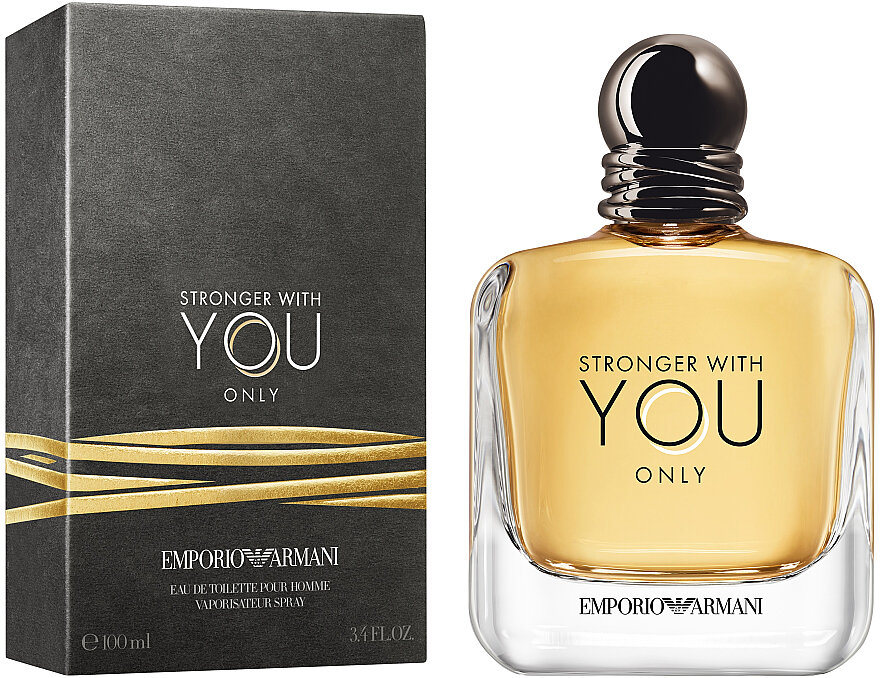 Emporio Armani Stronger With You Only Giorgio Armani для мужчин, 100 ML