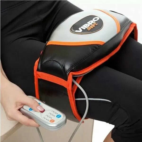 Картинки Пояс для похудения FitStudio Vibro Shape с эффектом сауны, универсальный, 130 см, черный-белый