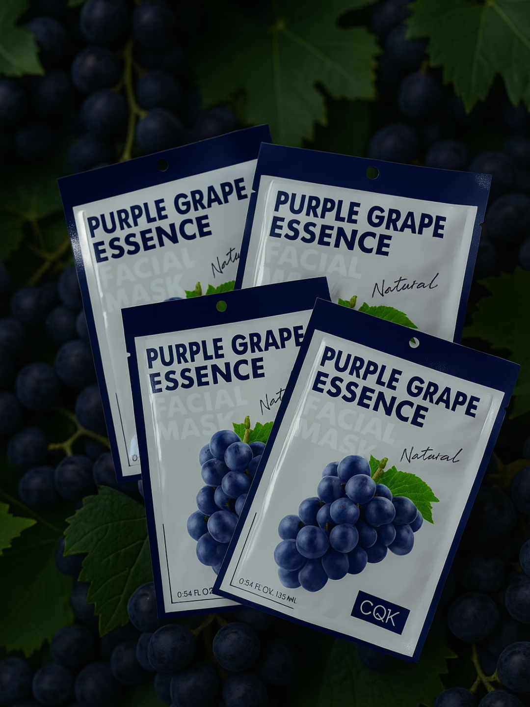 Тканевая маска CQK "Natural Essence", для всех типов кожи, 25мл — фото 1