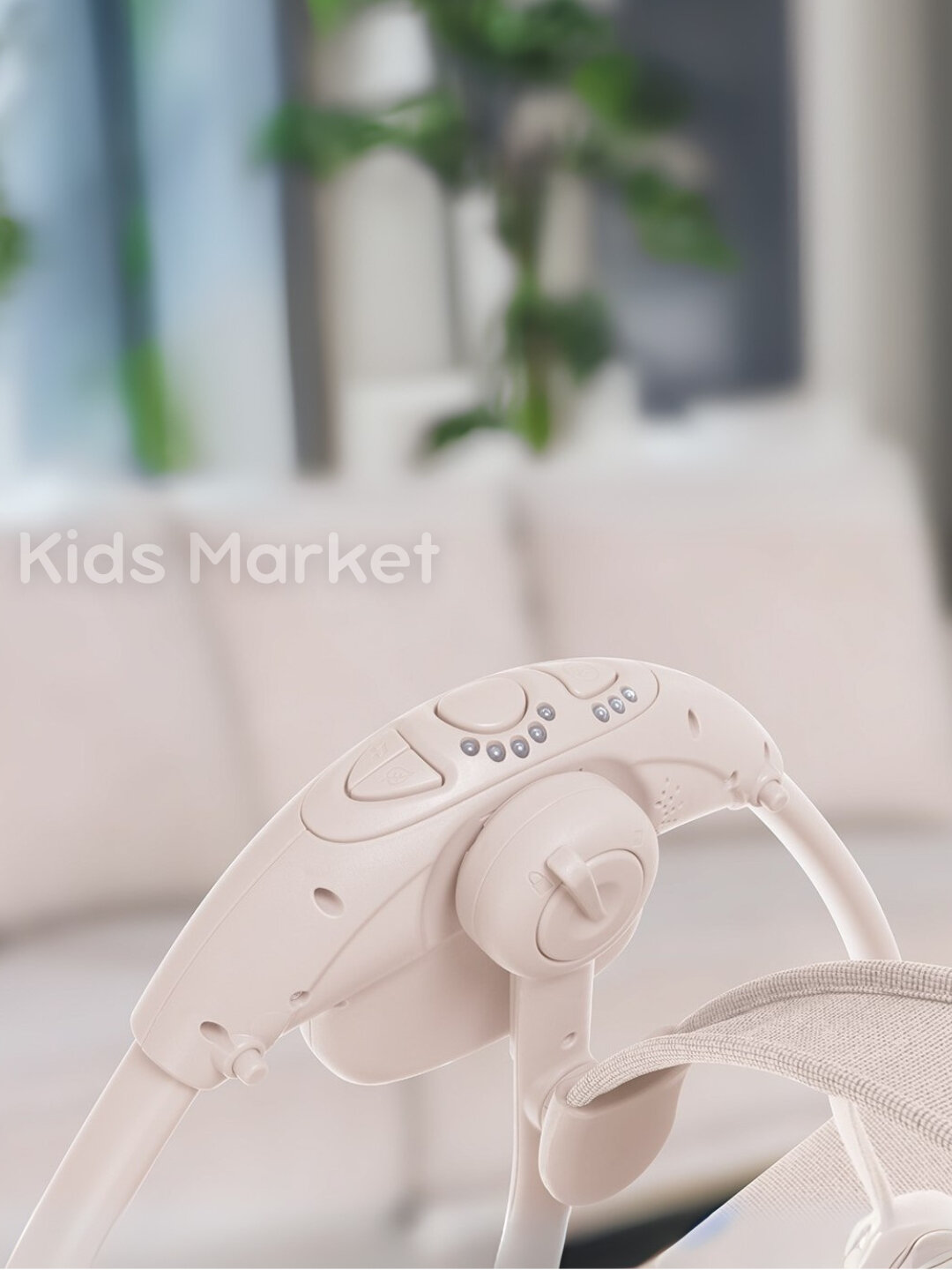 Детская электронная люлька, электрокачели, шезлонг, кресло качалка — фото 1