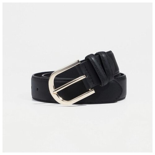 фото Ремень сима-ленд, размер 105, черный сима-лэнд